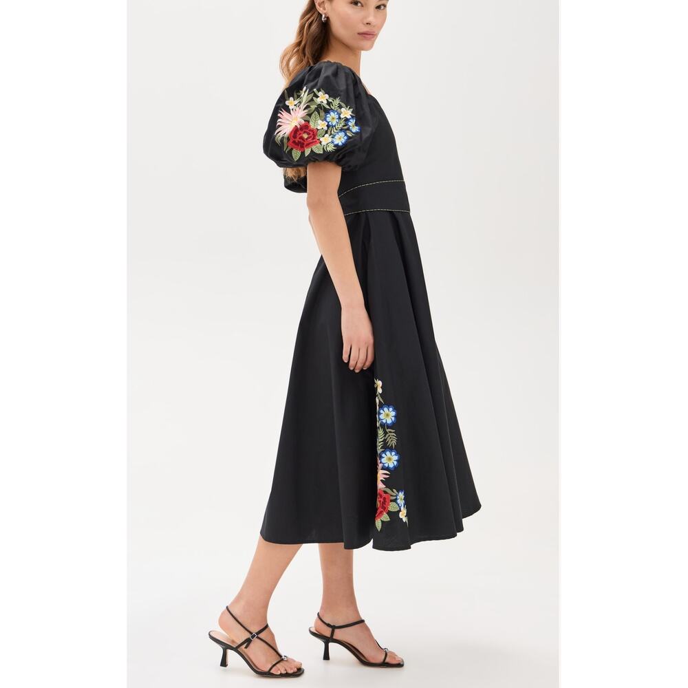 Fanm Mon Maude Dress in Black Small NWT - Picture 3 of 10